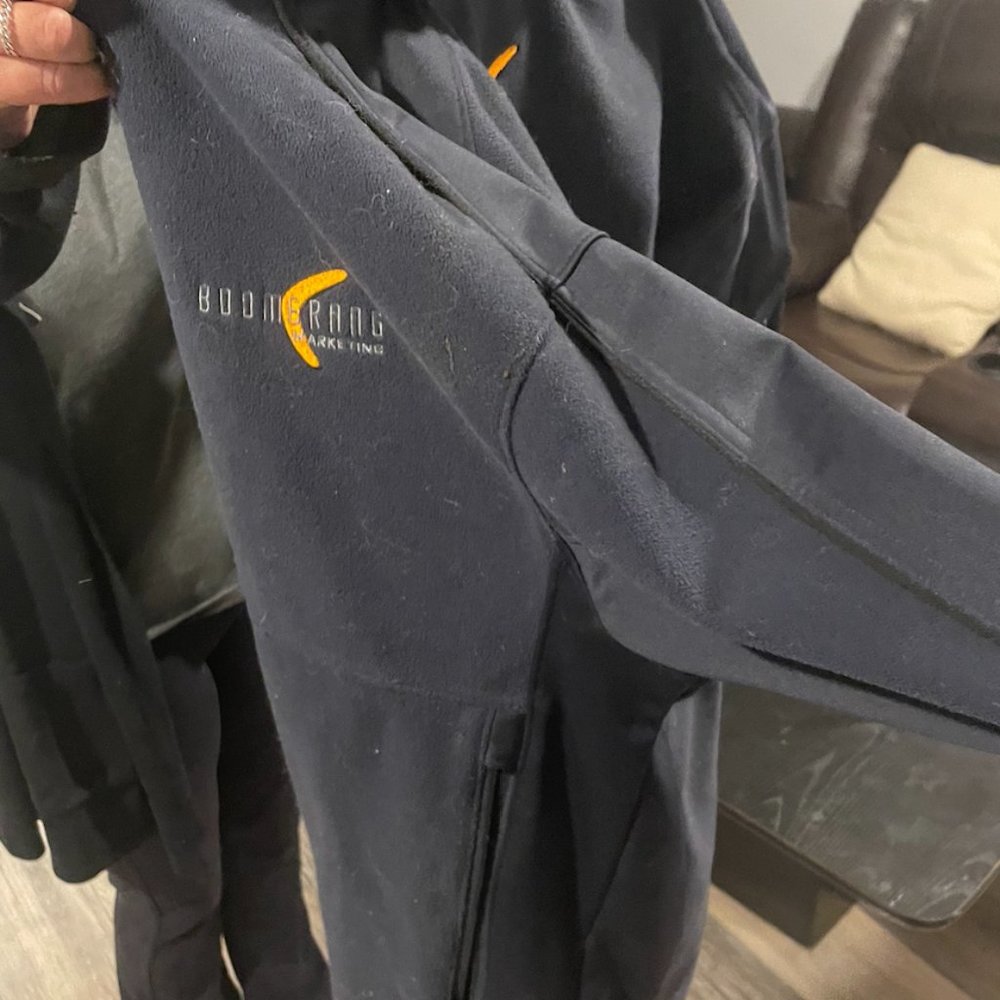 Vintage North end fleece boomerang jacket
